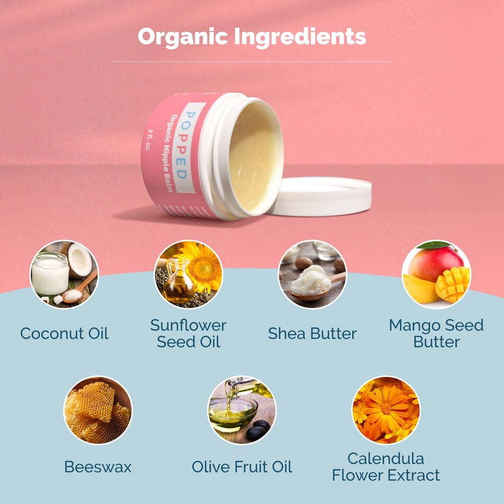 Organic Nipple Balm, 2 oz - MOOGCO Baby