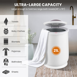 20L Bathroom Towel Warmer with Auto Shut