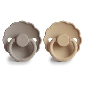 FRIGG Daisy Silicone Pacifier 2-Pack