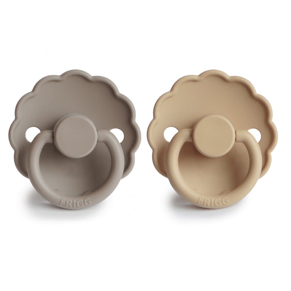 FRIGG Daisy Silicone Pacifier 2-Pack