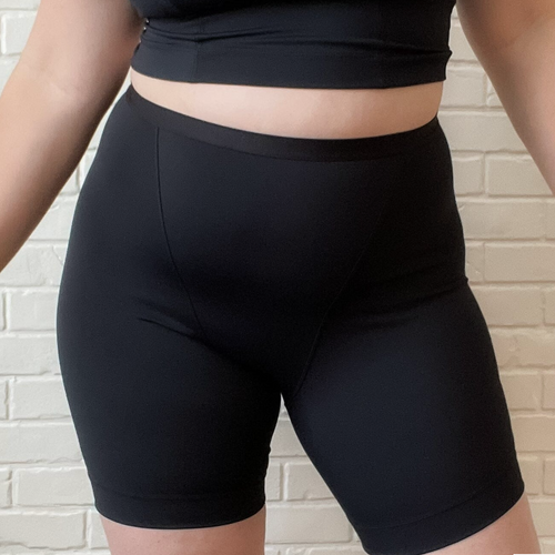 Postpartum recovery boxer shorts for comfort and support after childbirth. Ideal for new moms.