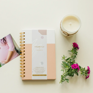 Coil-Bound Postpartum Journal