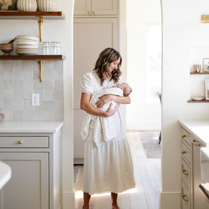 Minky stretch receiving blankets in soft colors, perfect for swaddling and keeping your baby cozy.