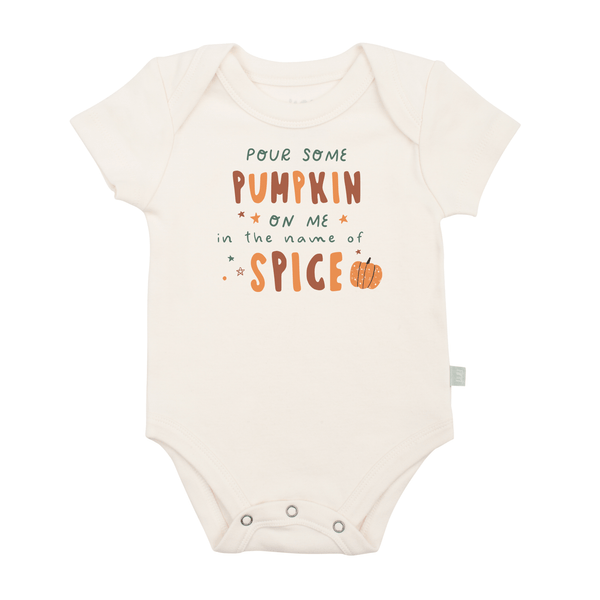 graphic bodysuit | pour some pumpkin