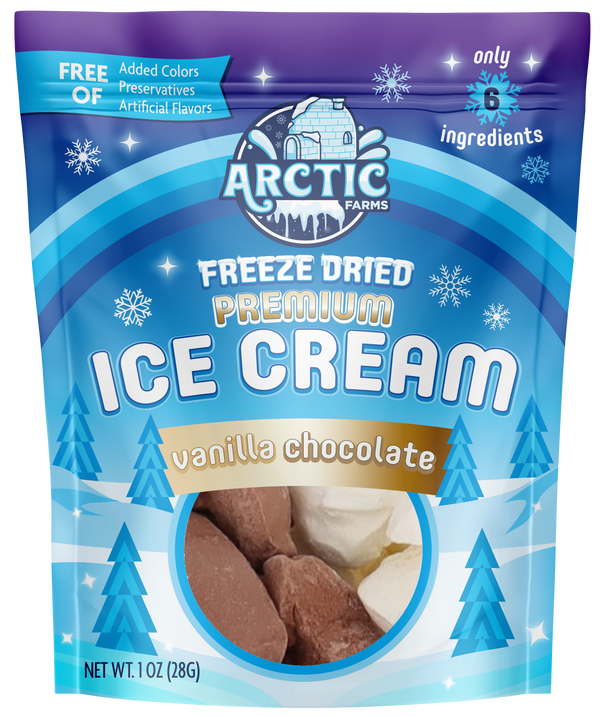 PREMIUM Freeze Dried Ice Cream * Only 5 Ingredients * Neapolitan