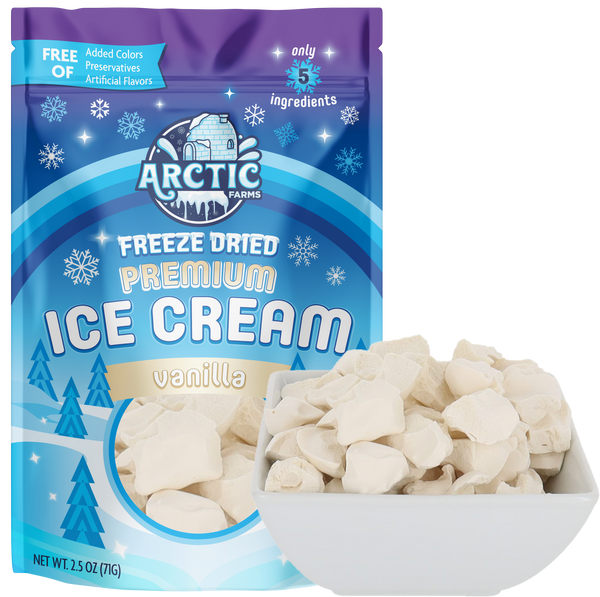 PREMIUM Freeze Dried Ice Cream * Only 5 Ingredients * Neapolitan