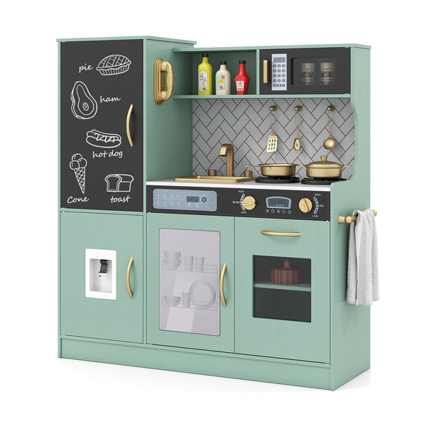 Pretend Play Kitchen with Utensils for Kids Aged 3+ - Realistic