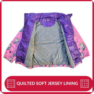 Car Seat Coat | The Road Coat Transition - Unicorn Print