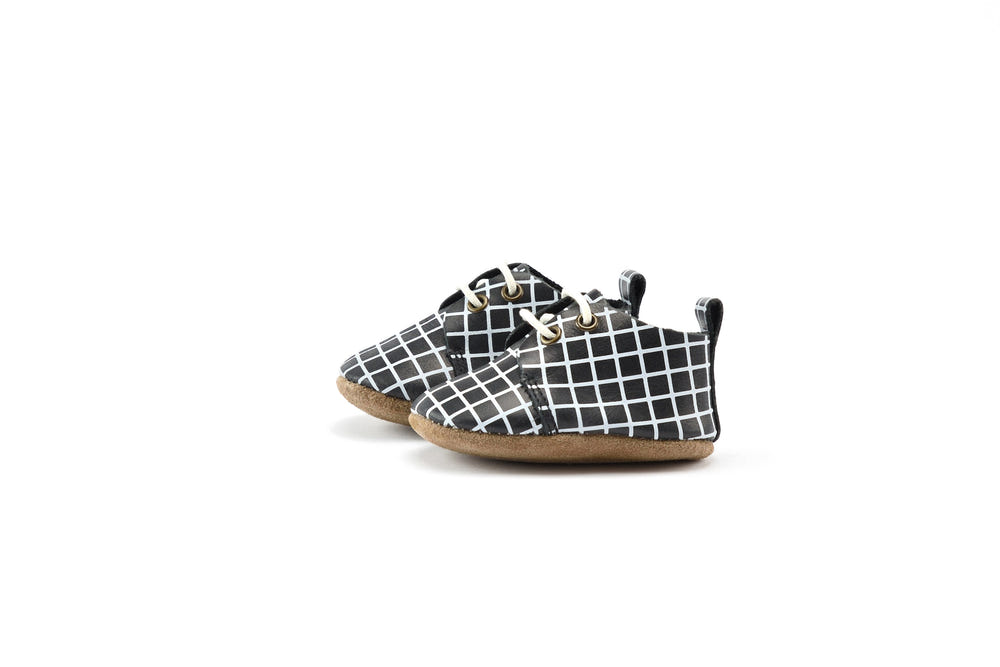 Ebonee Low Top Oxfords for babies with soft sole, perfect for comfort and style.