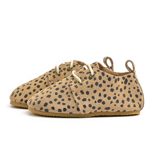 Cheetah - Low Top Oxfords - Hard Sole