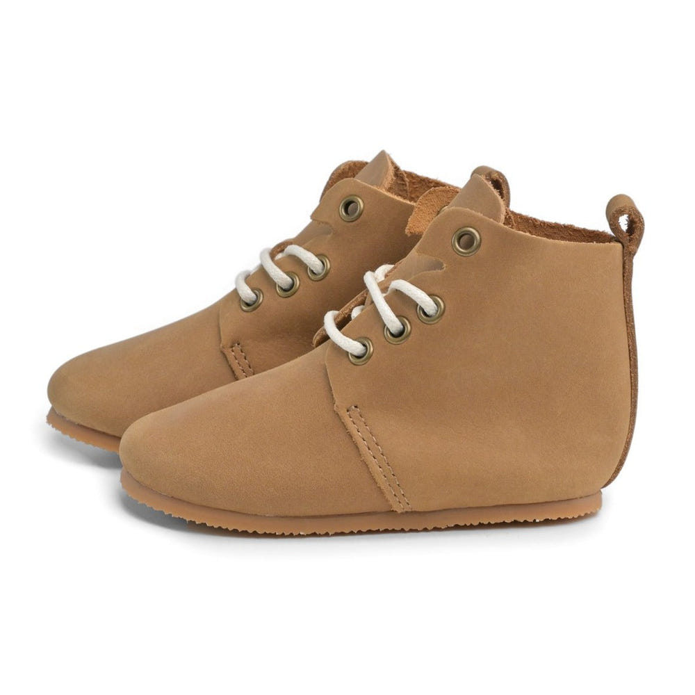 Harriet High Top Oxfords for babies with hard sole, stylish and comfortable footwear for little ones.