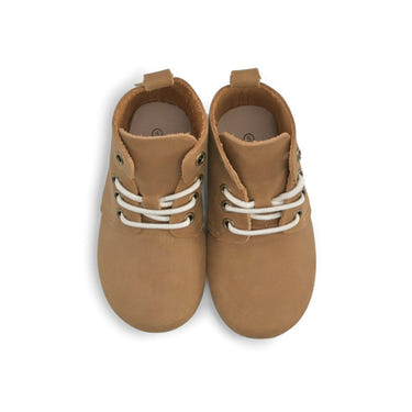 Harriet High Top Oxfords for babies with hard sole, stylish and comfortable footwear for little ones.