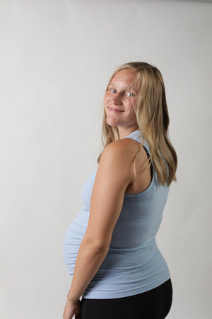 BLAIR || HIGH NECK MATERNITY TANK