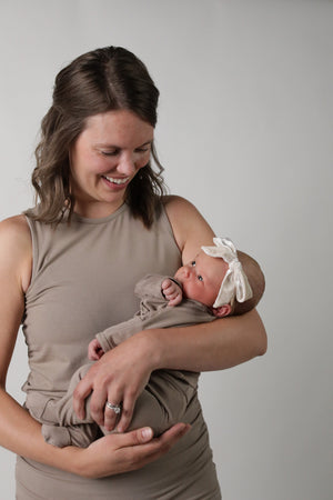 BLAIR || HIGH NECK MATERNITY TANK