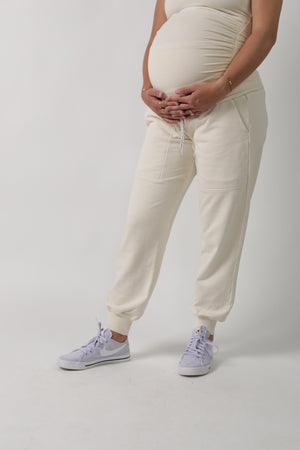 ELLE || ORGANIC COTTON MATERNITY JOGGER