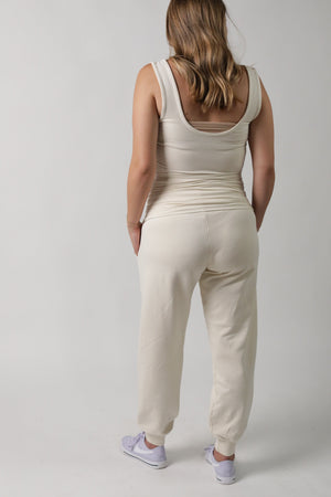 ELLE || ORGANIC COTTON MATERNITY JOGGER