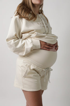 ELLE || ORGANIC COTTON MATERNITY SHORT