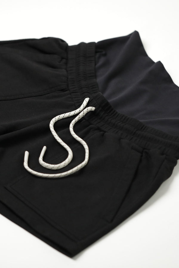 ELLE || ORGANIC COTTON MATERNITY SHORT