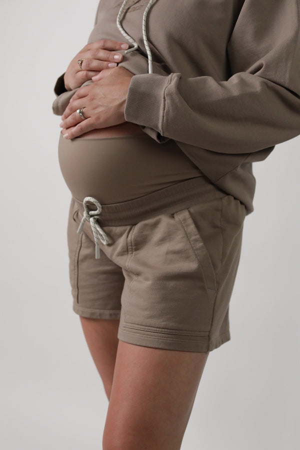 ELLE || ORGANIC COTTON MATERNITY SHORT