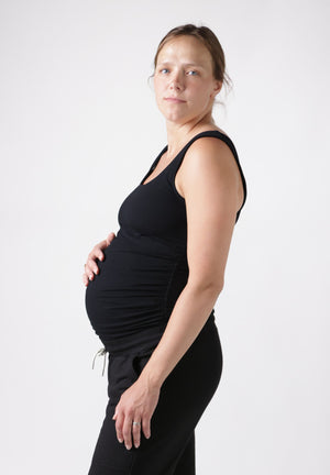 FRANKIE || SCOOP NECK MATERNITY TANK