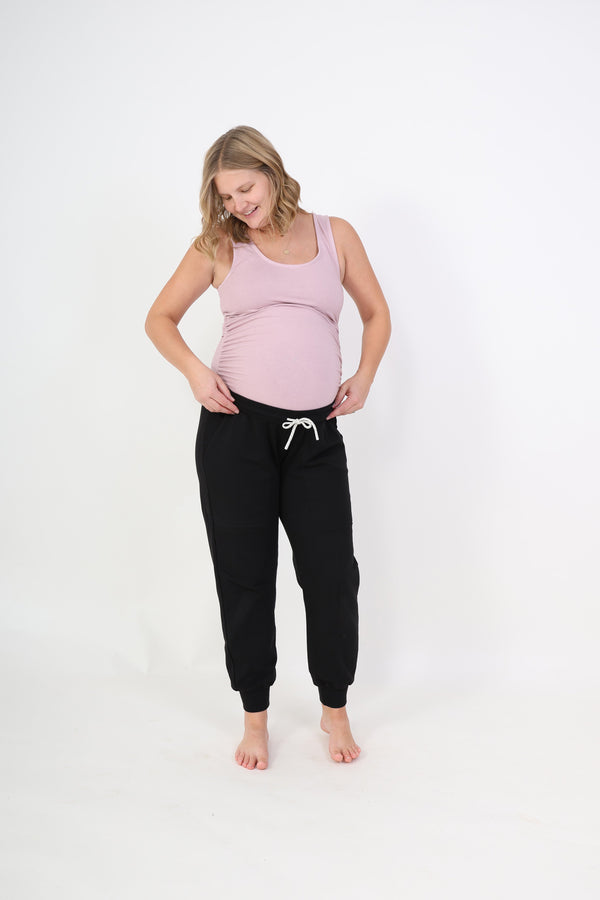 FRANKIE || SCOOP NECK MATERNITY TANK