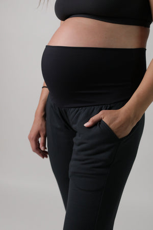 RUBY || MODAL SPANDEX MATERNITY LOUNGEWEAR JOGGER