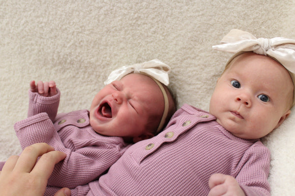 DELILAH || THERMAL INFANT LONG SLEEVE HENLEY TOP AND BOTTOM SET