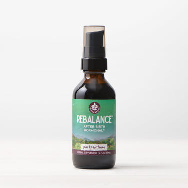 ReBalance After Birth Hormonal supplement for postpartum recovery and hormonal support.