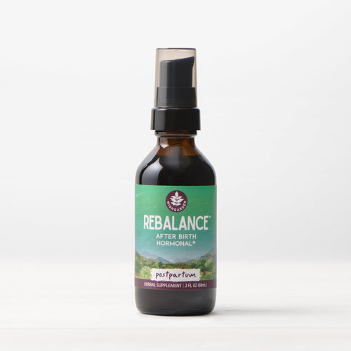 ReBalance After Birth Hormonal supplement for postpartum recovery and hormonal support.