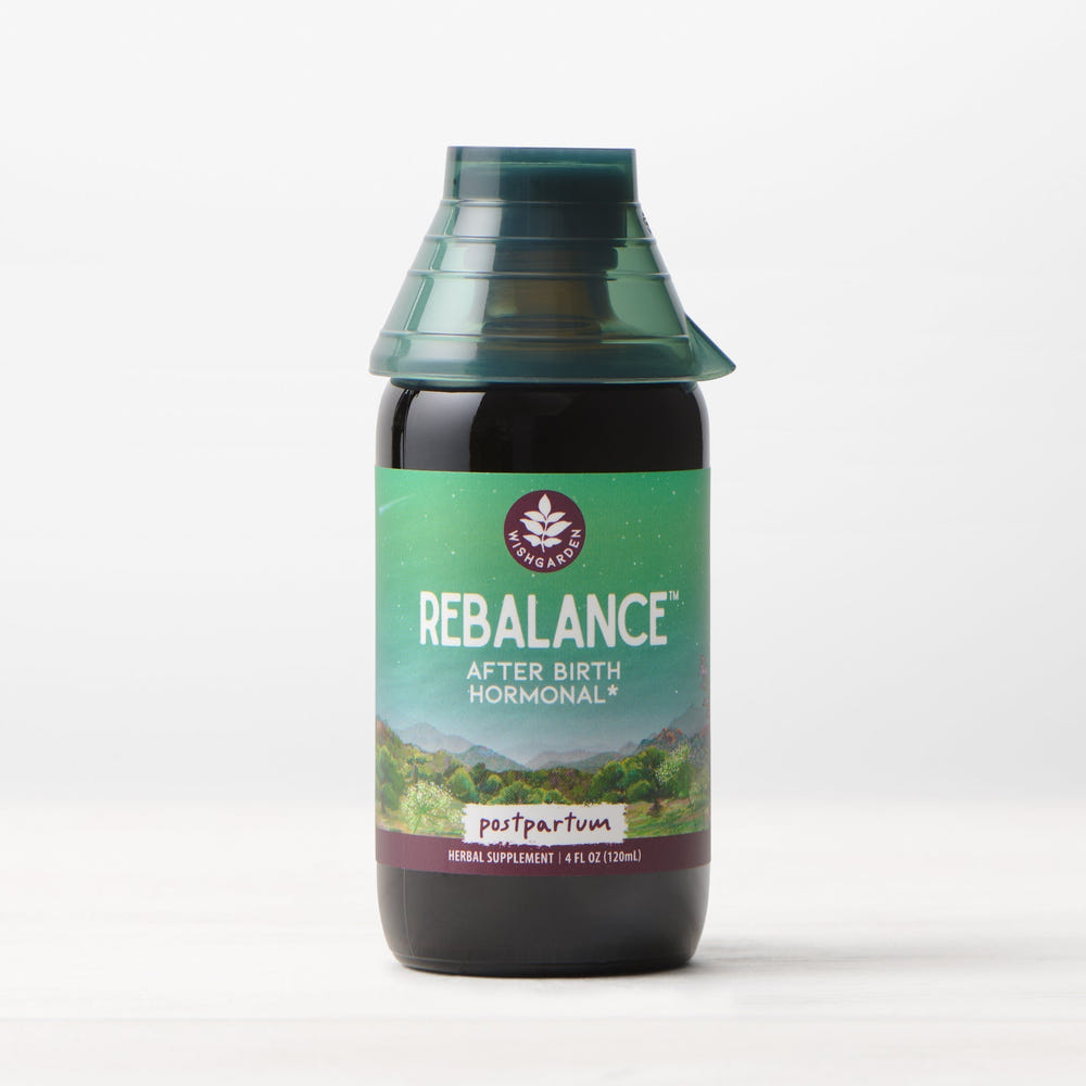 ReBalance After Birth Hormonal supplement for postpartum recovery and hormonal support.
