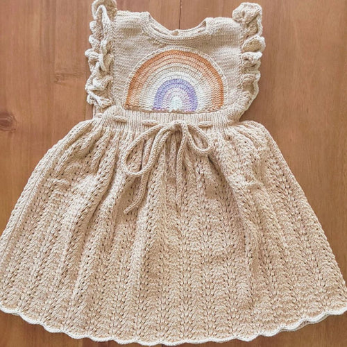 Rainbow Pinafore - In Stock