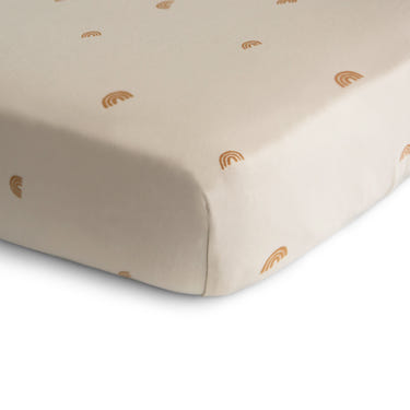 Mushie Stretchy MINI Crib Sheet Organic Cotton Pre-washed