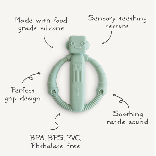 Robot Rattle Teether