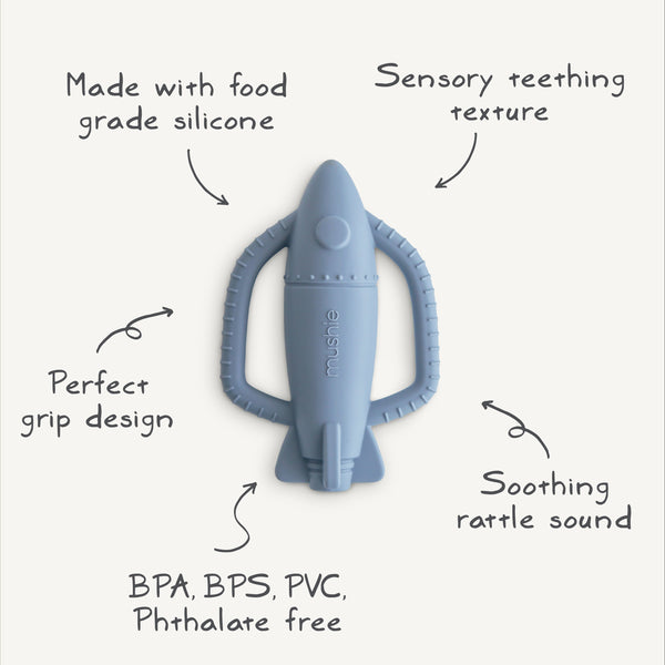 Rocket Rattle Teether