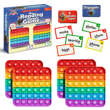 "Reading Digraphs Game - Engaging educational toy for babies to enhance early literacy skills."