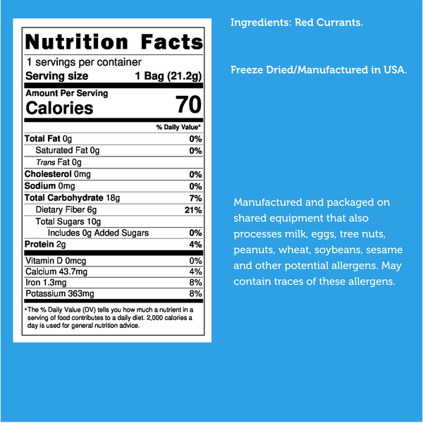 Freeze Dried Red Currant