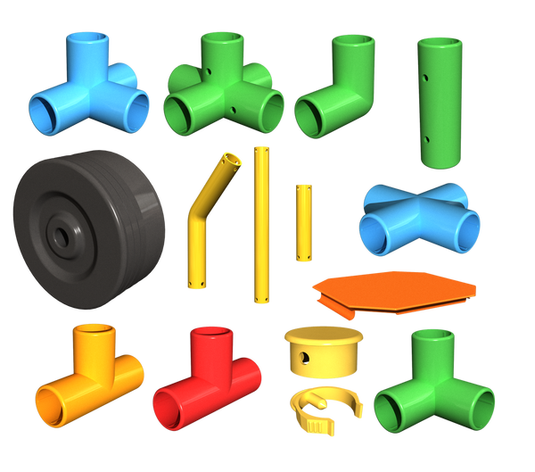 3 x TubeLox Deluxe Set