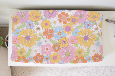 Changing Pad Cover - Retro Floral - MOOGCO Baby