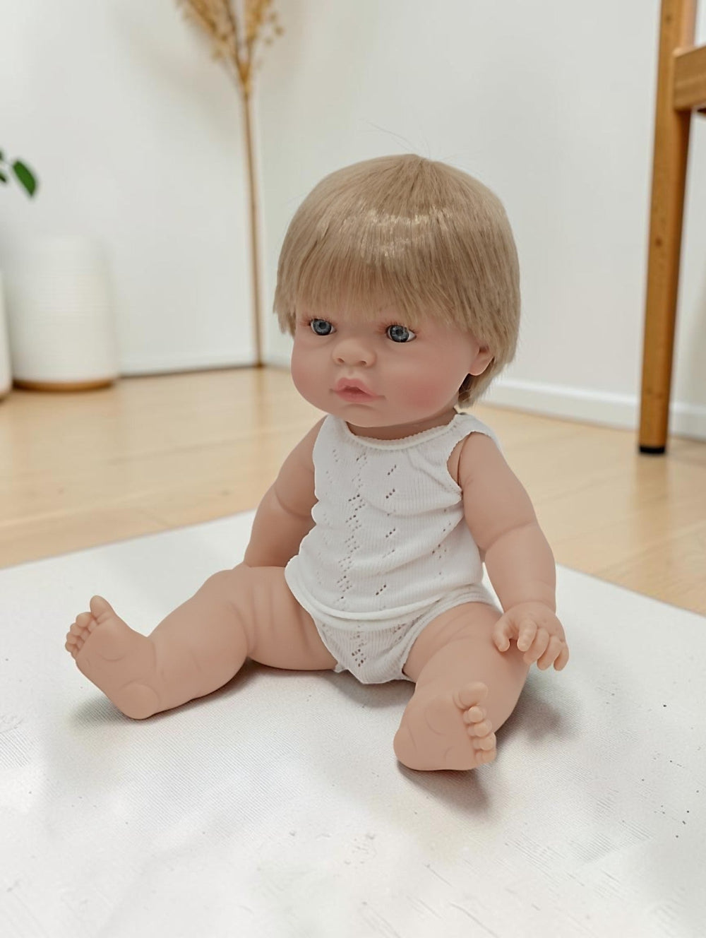 Bebenita 14" Baby Boy Doll - Rhodes | Unscented & Fully Clothed (Arriving Soon)