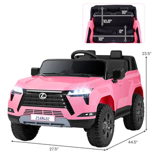 Ride on Car 24V 4WD Licensed LEXUS GX550 Electric Vehicle with Remote for Boys Girls Aged 3+