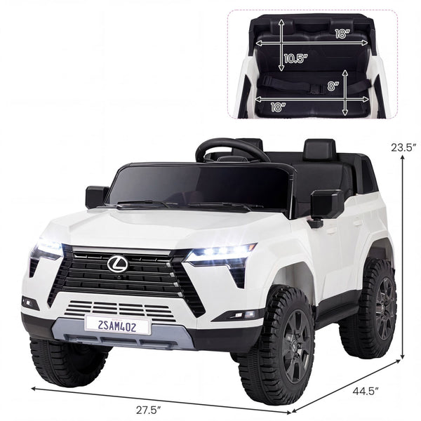 Ride on Car 24V 4WD Licensed LEXUS GX550 Electric Vehicle with Remote for Boys Girls Aged 3+