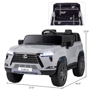 Ride on Car 24V 4WD Licensed LEXUS GX550 Electric Vehicle with Remote for Boys Girls Aged 3+