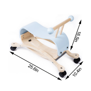 Avenlur Rocker Bug wooden balance and rocking toy for toddlers, perfect for indoor play and development.