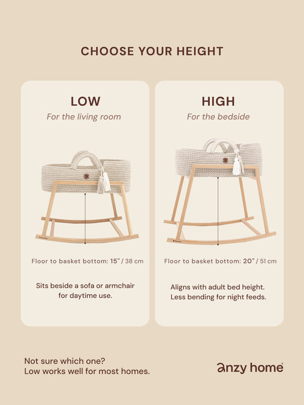 Rocking Stand for Standard Baby Moses Basket
