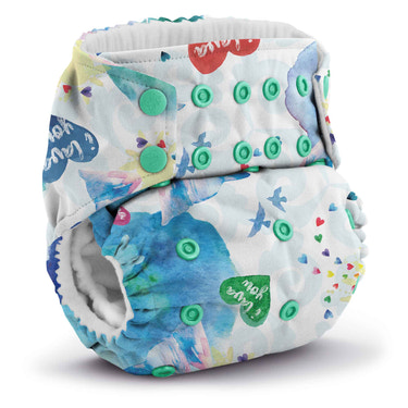 Rumparooz Stay Dry G3 One Size Pocket Cloth Diaper - Lava