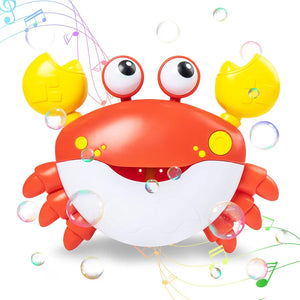 Bath Toy Musical Bubble Crab for Children Multivariant