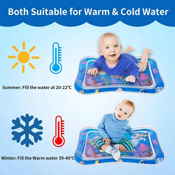 Inflatable play mat with water for children multivariant