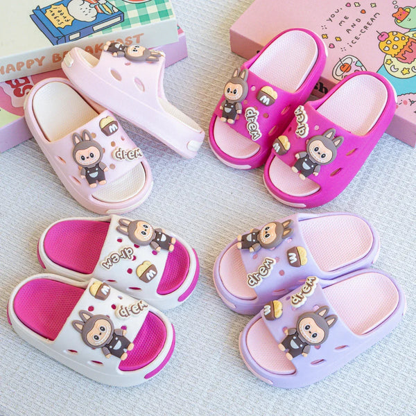 Cartoon EVA Slippers for Kids – Ages 2–10