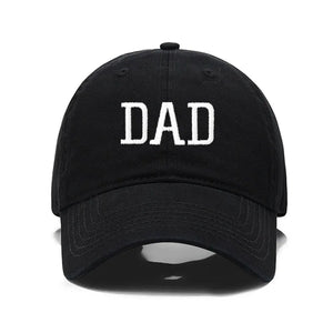 Embroidered Cotton Baseball Cap MOM and DAD