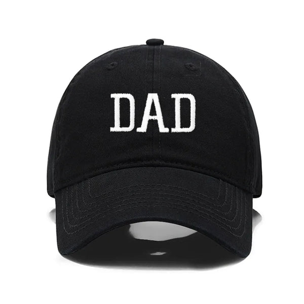 Embroidered Cotton Baseball Cap MOM and DAD